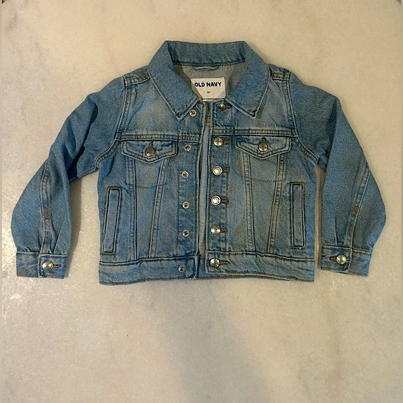 Old Navy Denim Jacket, 4T - Picture 3 of 9